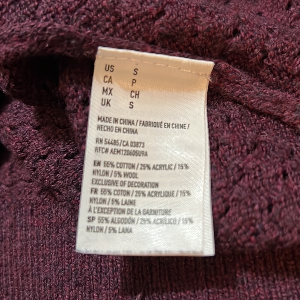 American Eagle Outfitters Cable Knit Sweater - Picture 4 of 4